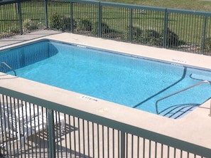 Seasonal outdoor pool
