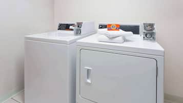 Fridge, microwave, coffee/tea maker