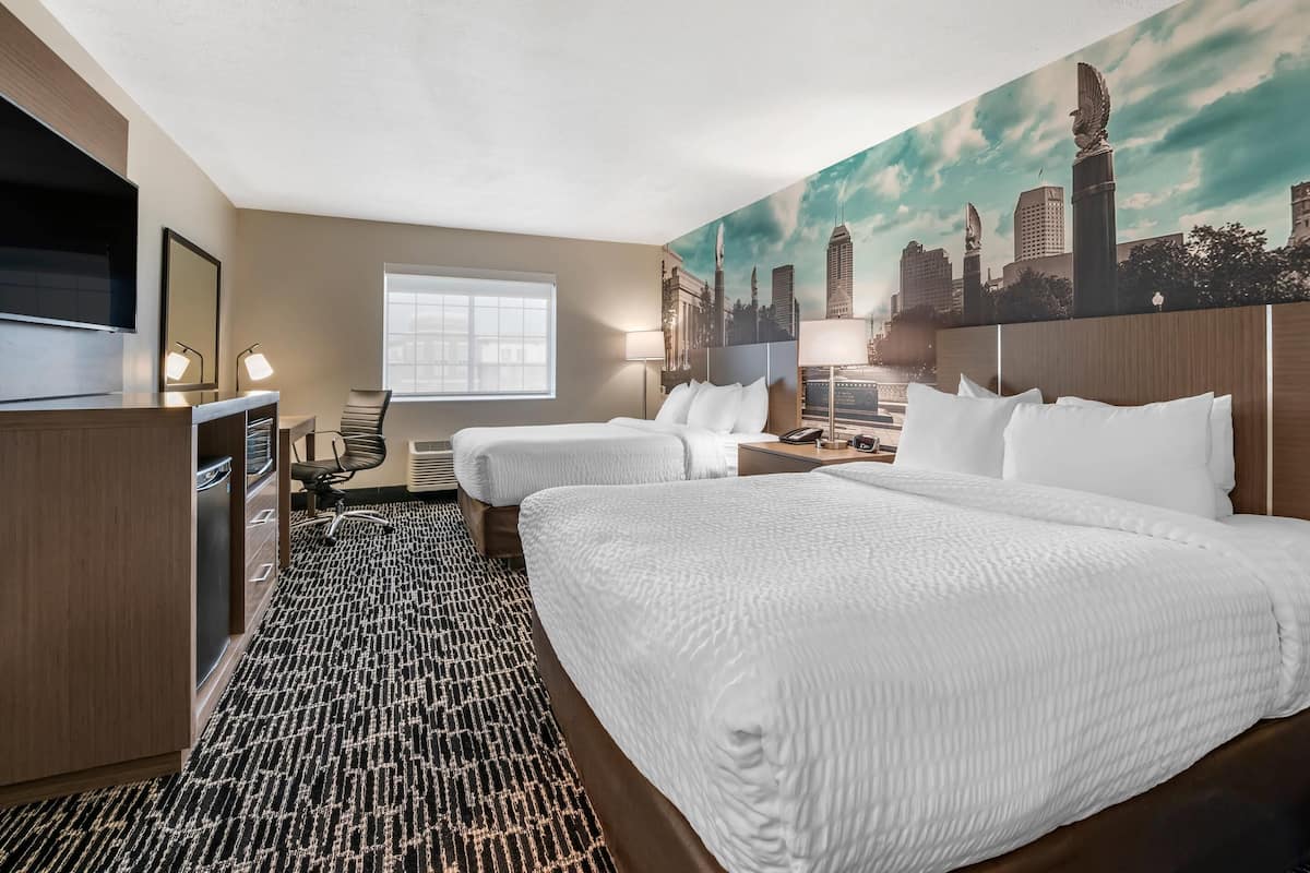 Standard Room, 2 Queen Beds, Non Smoking