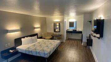 Free WiFi, bed sheets