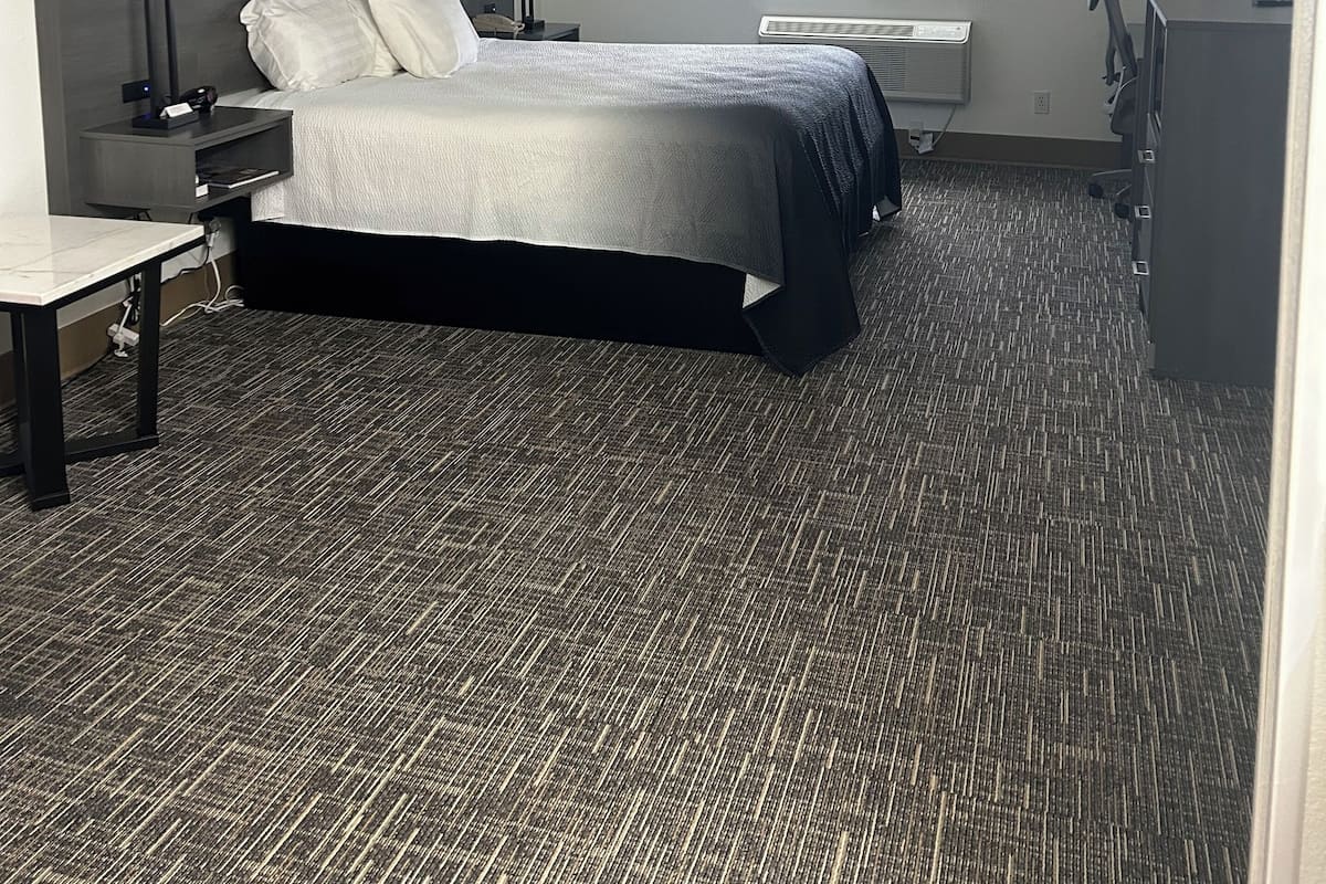 Blackout drapes, iron/ironing board, free cribs/infant beds