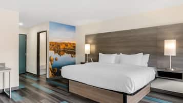 Desk, iron/ironing board, free WiFi, bed sheets