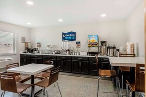 Free daily on-the-go breakfast