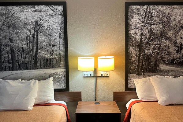 Desk, free cots/infant beds, rollaway beds, free WiFi