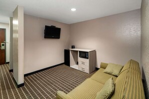 Desk, free cots/infant beds, rollaway beds, free WiFi