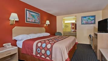 Desk, iron/ironing board, free cribs/infant beds, rollaway beds