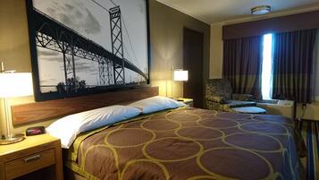 Suite estándar, 1 cama King size, para no fumadores | Wifi gratis y ropa de cama