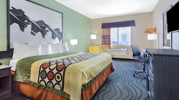 Habitación estándar, 1 cama de matrimonio grande, no fumadores | Escritorio, cortinas opacas, tabla de planchar con plancha y wifi gratis