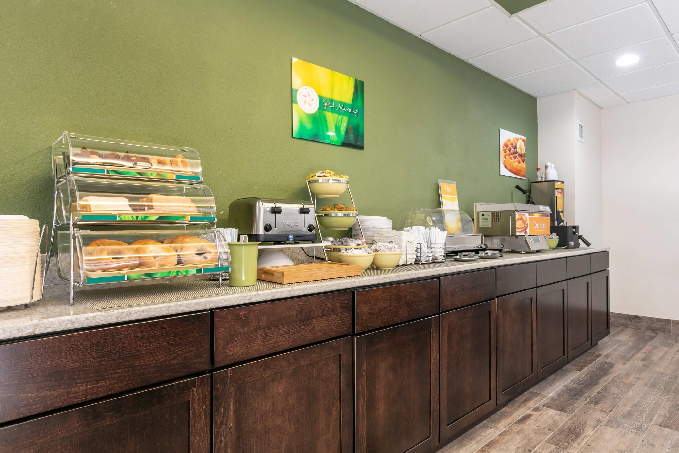 Desayuno continental incluido todos los días 