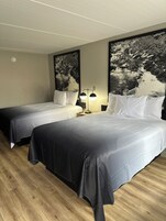 Desk, iron/ironing board, free cribs/infant beds, free rollaway beds