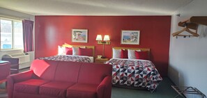 Suite, 2 queensize-senger | Skrivebord, wi-fi (inkludert) og sengetøy