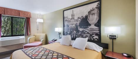 Desk, iron/ironing board, free WiFi