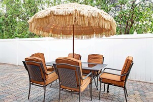 A szálláshely külső területei