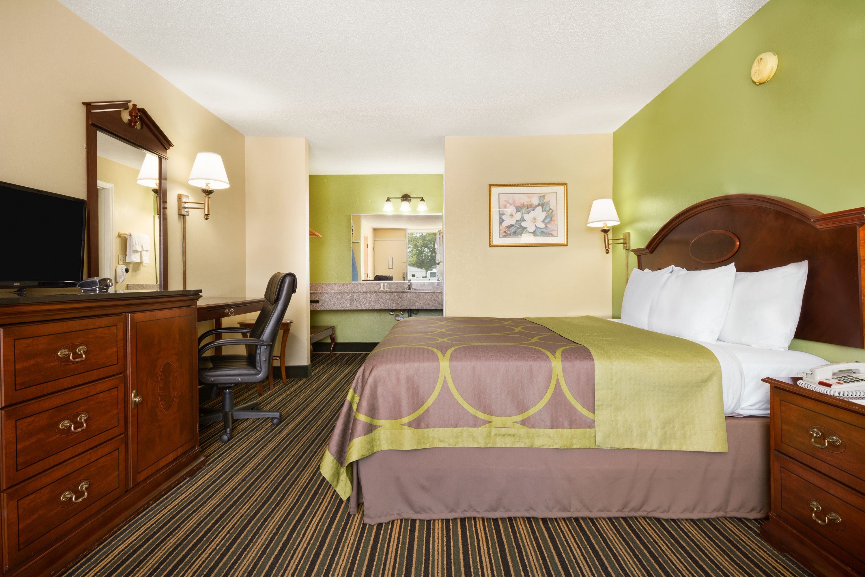 Wifi gratis y ropa de cama 