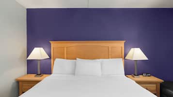 Room, 1 King Bed, Non Smoking | Desk, iron/ironing board, free cribs/infant beds, free WiFi