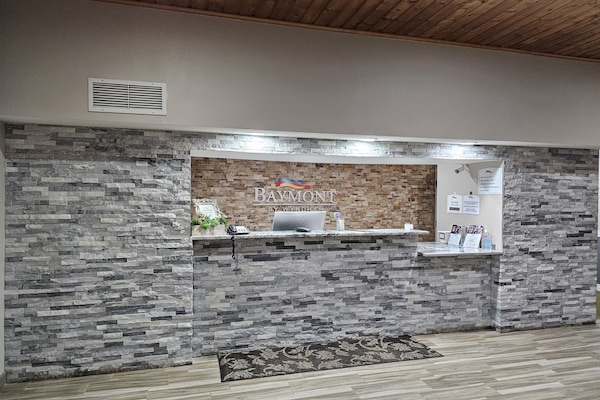 Mostrador para check-in y check-out