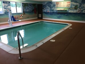 Una piscina cubierta