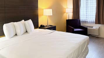 Free WiFi, bed sheets, alarm clocks