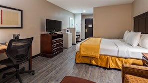 Desk, laptop workspace, WiFi, bed sheets - SureStay Hotel by Best Western Orange (Orange)