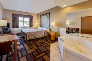 In-room safe, desk, iron/ironing board, cribs/infant beds - Super 8 by Wyndham Akron S/Green/Uniontown OH (Uniontown)