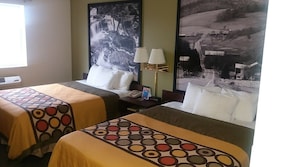 Desk, iron/ironing board, free cribs/infant beds, free WiFi