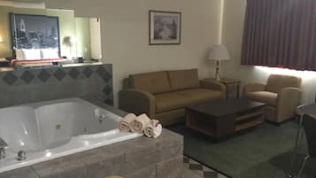 Suite Studio, 1 trĂšs grand lit, non-fumeur | Baignoire relaxante profonde