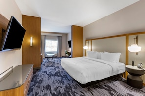 Suite, 1 King-Bett und Schlafsofa