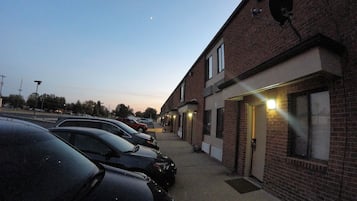Front of property – evening/night