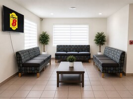 Sala de estar en el lobby