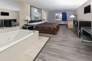 Suite, 1 King Bed, Non Smoking | In-room safe, desk, iron/ironing board, free cots/infant beds