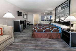 Caja de seguridad en la habitación y escritorio