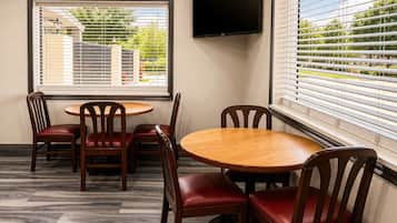 Free daily on-the-go breakfast