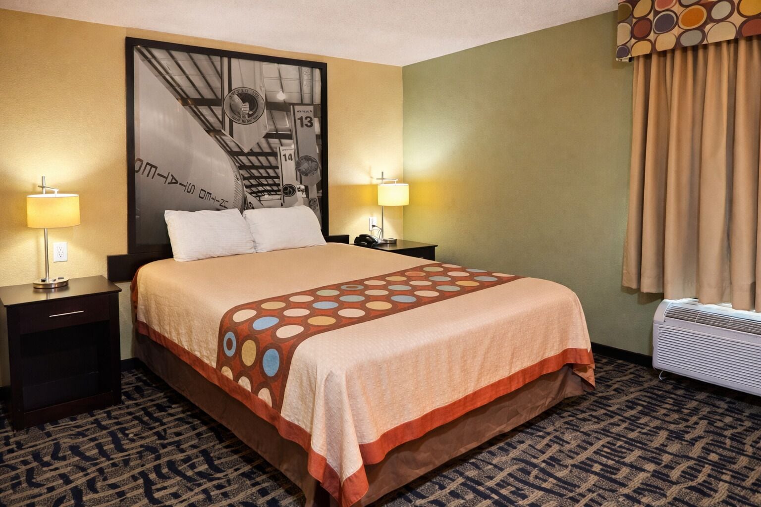 Premium bedding, desk, iron/ironing board, rollaway beds