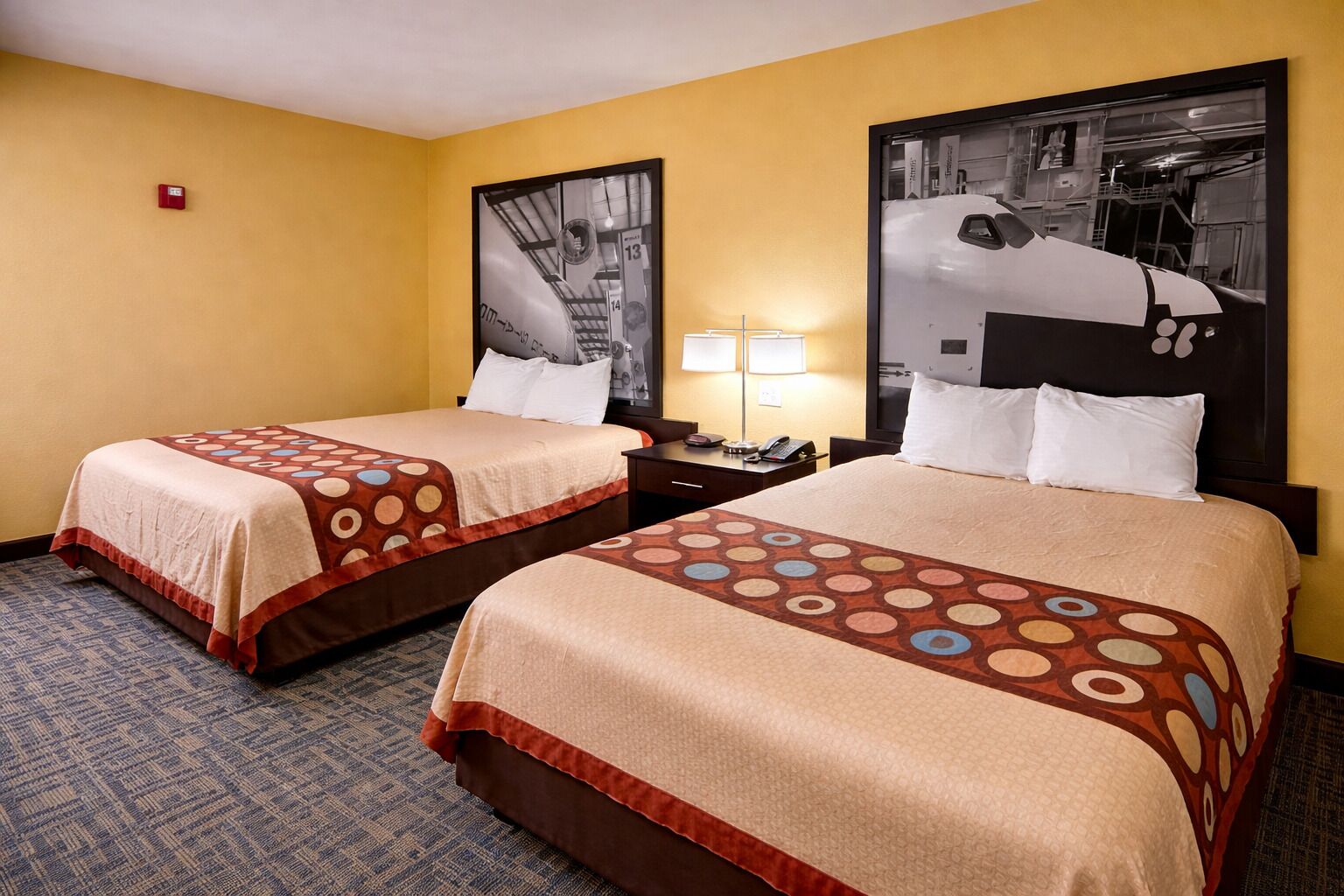 Premium bedding, desk, iron/ironing board, rollaway beds