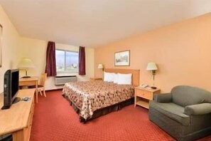 Room, 1 King Bed, Non Smoking | In-room safe, desk, iron/ironing board, rollaway beds