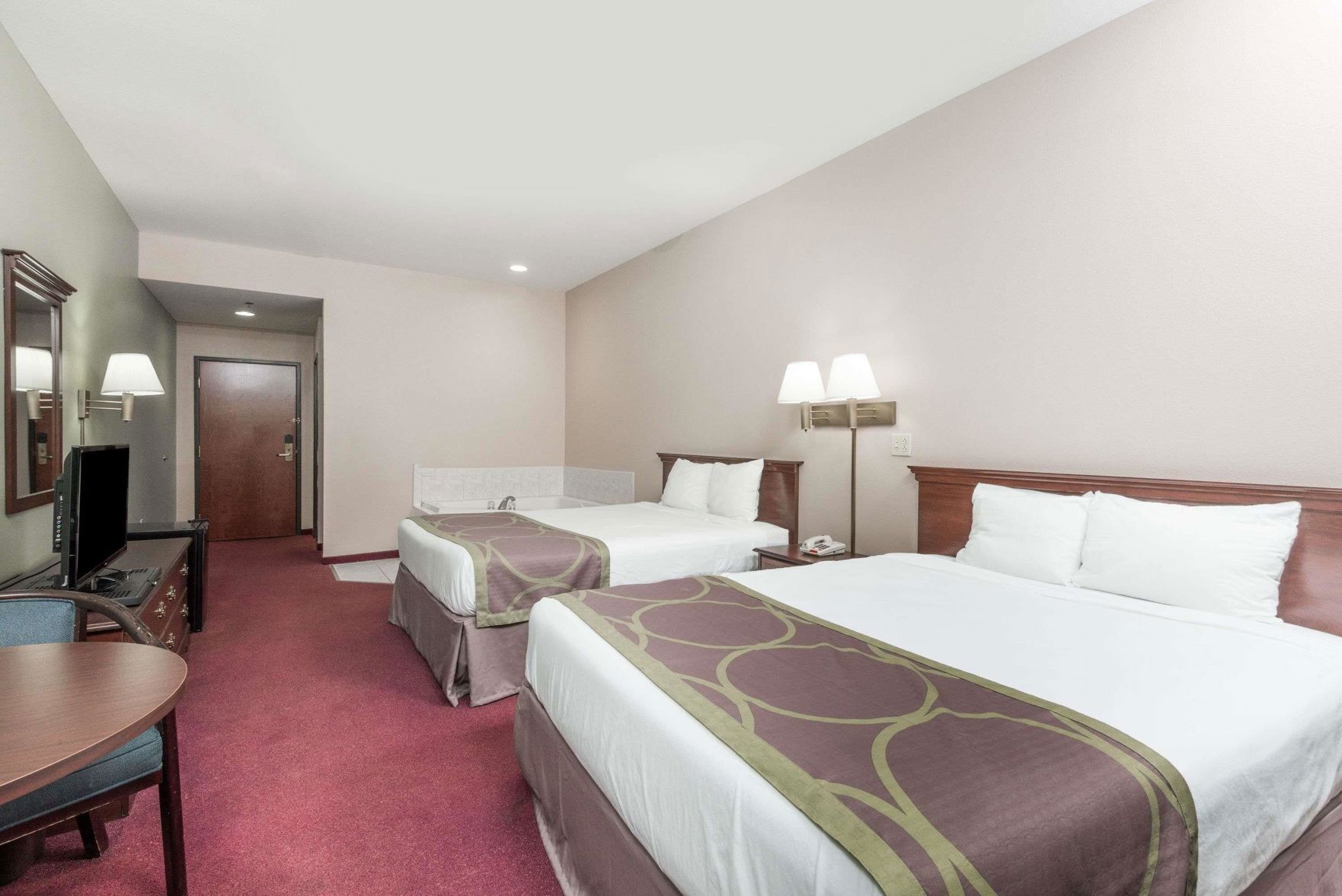 Desk, free cots/infant beds, free rollaway beds, free WiFi