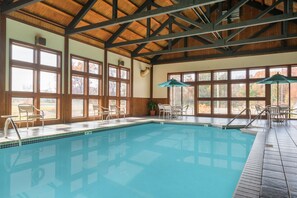 Indoor pool, outdoor pool