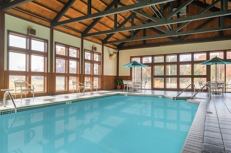 Una piscina techada