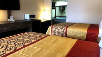 Classic Room, 2 Queen Beds, Non Smoking | Premium bedding, down comforters, free WiFi, bed sheets