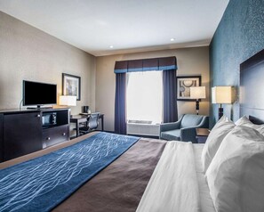 Pillow-top beds, desk, iron/ironing board, free cots/infant beds