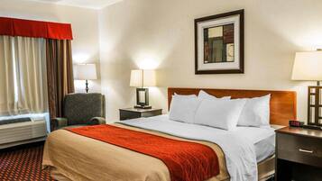 Premium bedding, pillow-top beds, desk, iron/ironing board