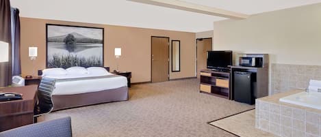 In-room safe, desk, blackout drapes, iron/ironing board