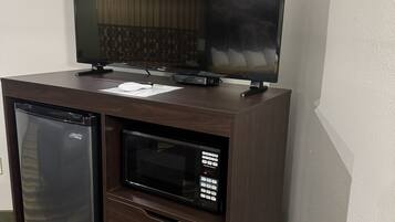 Desk, blackout curtains, iron/ironing board, free cots/infant beds