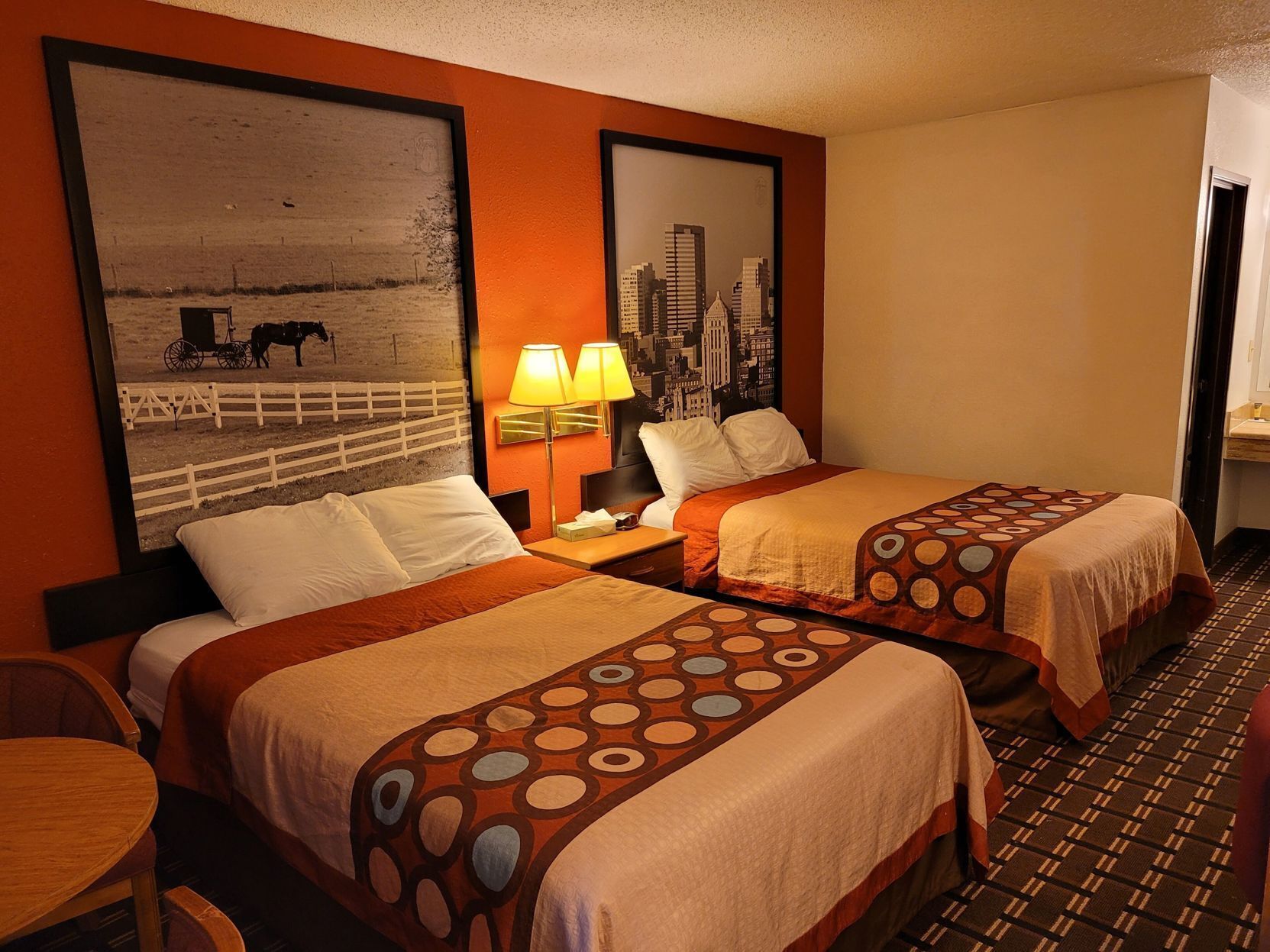 In-room safe, desk, laptop workspace, blackout drapes