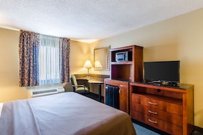 Premium bedding, desk, iron/ironing board, rollaway beds