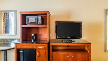 Premium bedding, desk, iron/ironing board, rollaway beds