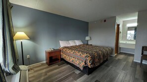 Kamar, 1 Tempat Tidur King, Bebas Asap Rokok | Wi-Fi gratis, seprai linen, dan jam alarm