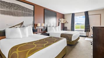 Free WiFi, bed sheets, alarm clocks