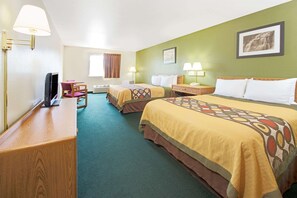 In-room safe, blackout curtains, iron/ironing board, rollaway beds