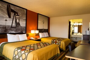 Desk, laptop workspace, iron/ironing board, free WiFi